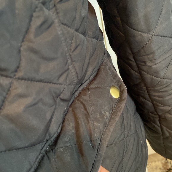 J Crew Factory Black Quilted Field Jacket - Picture 2 of 6